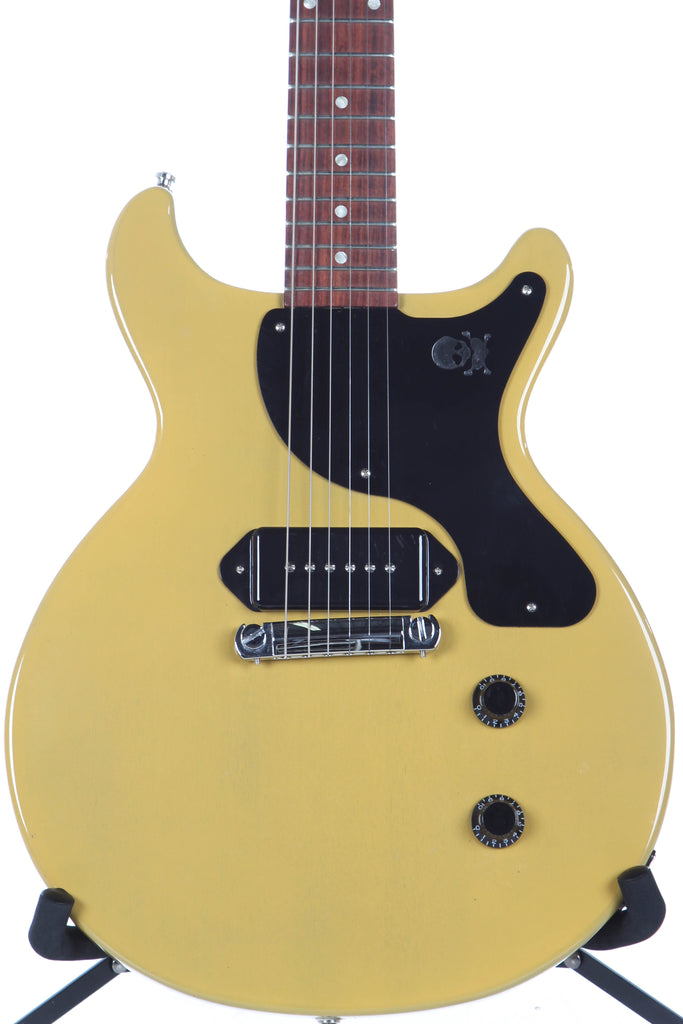 2012 Gibson Les Paul Jr. Billie Joe Armstrong Signature Double Cutaway TV Yellow