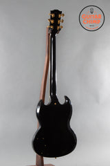 2018 Gibson Custom Shop SG Custom P-90 w/Maestro VOS Lamp Black