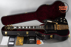 2018 Gibson Custom Shop SG Custom P-90 w/Maestro VOS Lamp Black