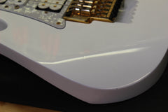 1998 Ibanez JEM7V White -EBONY FRETBOARD-