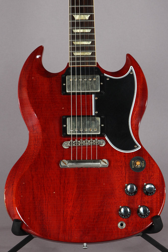 2014 Gibson Custom Shop Historic Reissue SG Standard Heavy Relic Aged Cherry