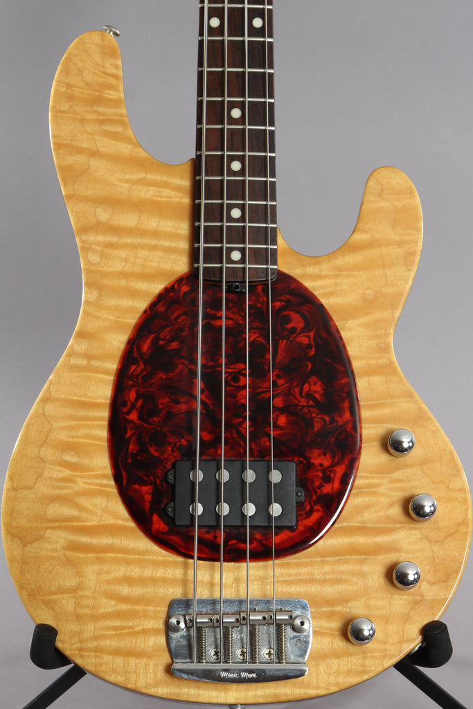 1996 Ernie Ball Musicman 20th Anniversary Stingray Quilt Top ~Video Of Guitar~