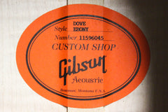 2016 Gibson Custom Shop Dove Ebony -RARE-