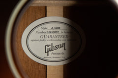 2013 Gibson J-160E Acoustic Electric Guitar