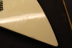 2011 Gibson 1984 Reissue Explorer with Floyd Rose Classic White