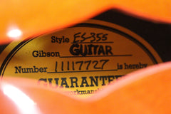 2017 Gibson Memphis ES-355 Sixties VOS Cherry with Factory Bigsby -CLEAN-