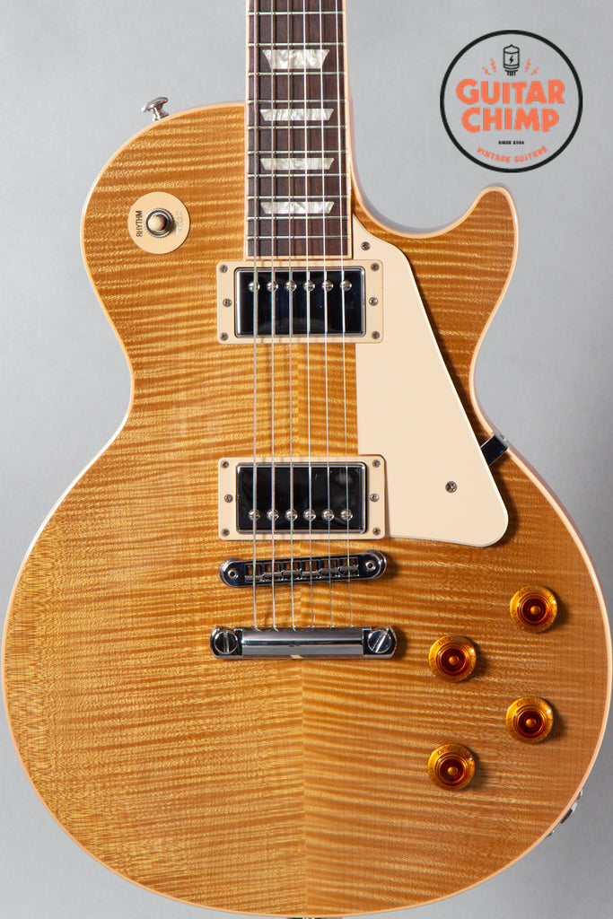 2019 Gibson Les Paul Standard Premium Plus Trans Amber