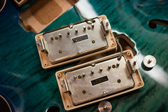 2018 Gibson Memphis ES-335 Figured Aquamarine ~Video Of Guitar~