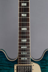 2018 Gibson Memphis ES-335 Figured Aquamarine ~Video Of Guitar~