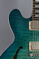 2018 Gibson Memphis ES-335 Figured Aquamarine ~Video Of Guitar~