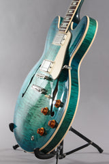 2018 Gibson Memphis ES-335 Figured Aquamarine ~Video Of Guitar~