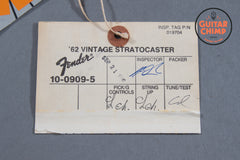 1990 Fender American Vintage '62 Reissue Stratocaster Surf Green