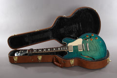 2018 Gibson Memphis ES-335 Figured Aquamarine ~Video Of Guitar~