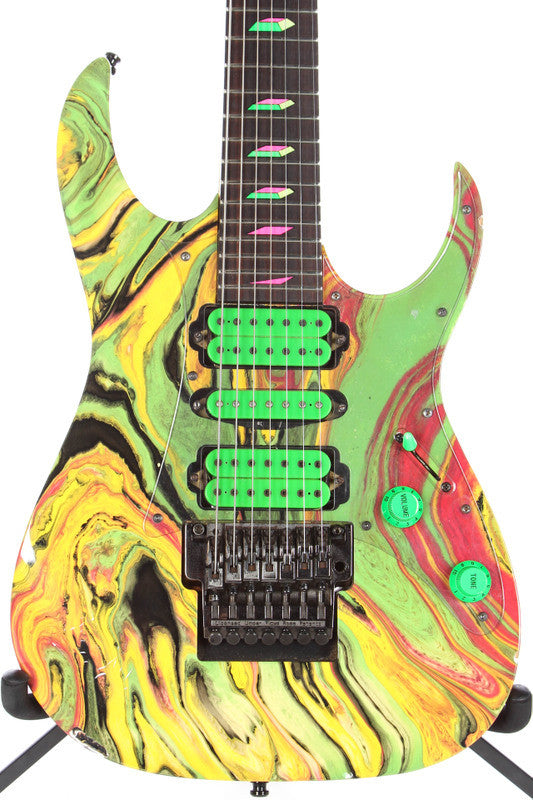 1990 Ibanez Universe UV77MC Multicolor 7 String