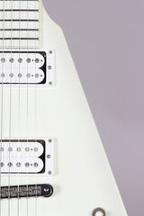 2013 Gibson Flying V Brendan Small Metalocalypse White Snow Falcon
