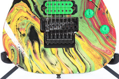 1990 Ibanez Universe UV77MC Multicolor 7 String