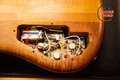 1989 Spector USA NS-2 Oil Kramer Era Bass Guitar W/Haz-Preamp