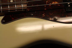 2004 Fender '62 Reissue Jazz Bass CIJ JB62-75US Japan Vintage White ~USA Pickups~