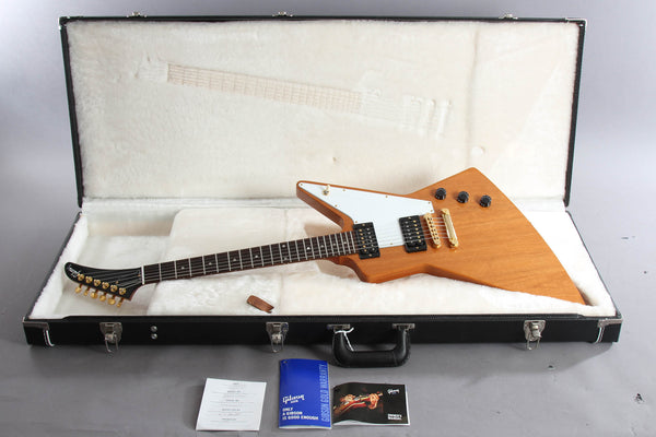 2010 Gibson '76 Reissue Explorer Natural | Guitar Chimp