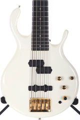 1990 Pedulla MVP-5 5 String Bass Guitar White Neck Thru