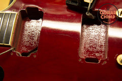 2004 Gibson Custom Shop Les Paul Custom Wine Red