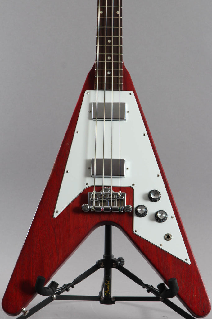2012 Gibson Flying V Bass Satin Cherry