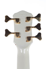 1990 Pedulla MVP-5 5 String Bass Guitar White Neck Thru