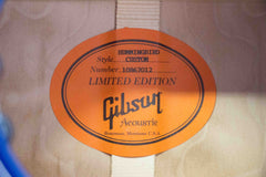 2017 Gibson Custom Shop Limited Edition Hummingbird Viper Blue Quilted Back & Sides