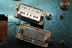 2000 Gibson Limited Edition Millennium Les Paul Blue Frost Metallic Sparkle