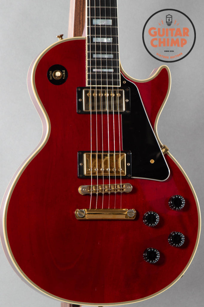 2004 Gibson Custom Shop Les Paul Custom Wine Red