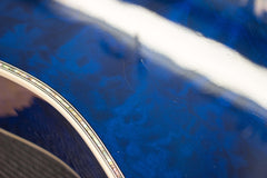 2017 Gibson Custom Shop Limited Edition Hummingbird Viper Blue Quilted Back & Sides