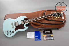 2019 Gibson CME Exclusive SG Standard Frost Blue