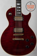 2012 Gibson Custom Shop Les Paul Custom Figured Wine Red