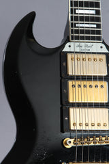 2005 Gibson Custom Shop Historic Sg Les Paul Custom 3 Pickup Black Beauty