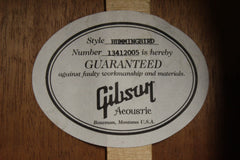 2012 Gibson Hummingbird Acoustic Electric Guitar