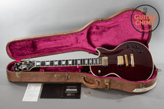 2012 Gibson Custom Shop Les Paul Custom Figured Wine Red