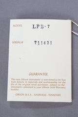 2001 Gibson Custom Shop Les Paul Custom '57 Historic Reissue Faded Cherry