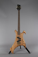 2003 Warwick Buzzard BO Zebrawood 4 String Bass Guitar