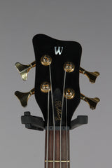 2003 Warwick Buzzard BO Zebrawood 4 String Bass Guitar