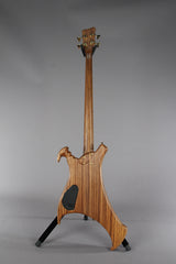 2003 Warwick Buzzard BO Zebrawood 4 String Bass Guitar