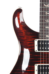 2011 PRS Paul Reed Smith Custom 24 Fire Red Burst 10 Top Electric Guitar