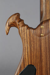 2003 Warwick Buzzard BO Zebrawood 4 String Bass Guitar