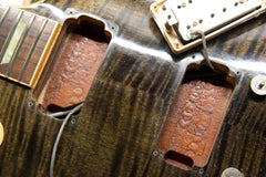 2001 Gibson Les Paul Classic Plus Trans Ebony Black Burst