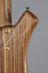 2003 Warwick Buzzard BO Zebrawood 4 String Bass Guitar