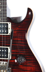 2011 PRS Paul Reed Smith Custom 24 Fire Red Burst 10 Top Electric Guitar