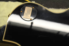 2012 Gibson Custom Shop Les Paul Custom F AAAA Transparent Blue Flame Top