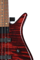2014 Zon Sonus RT5 5 String Bass in Transparent Red