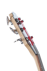 2014 Zon Sonus RT5 5 String Bass in Transparent Red