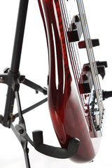 2014 Zon Sonus RT5 5 String Bass in Transparent Red