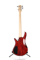 2014 Zon Sonus RT5 5 String Bass in Transparent Red